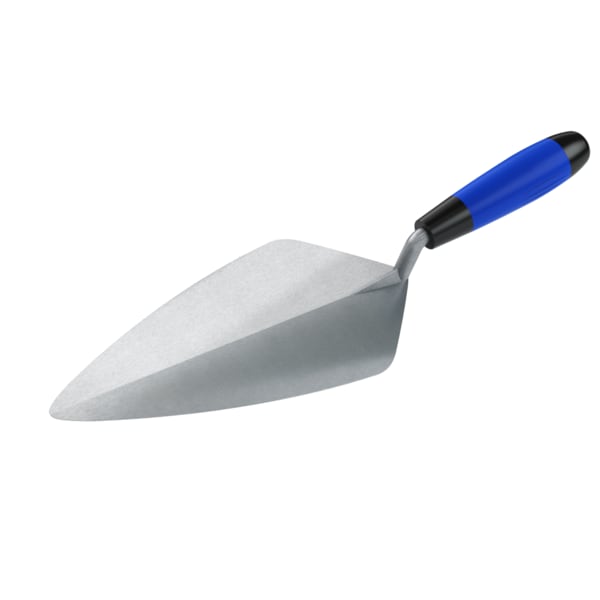 Bon 72-279 Brick Trowel, Carbon Steel Nl 12" Comfort Grip Handle